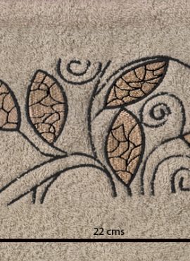 5 LEAVES with 22 cms