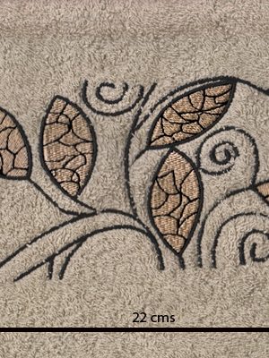 5 LEAVES with 22 cms